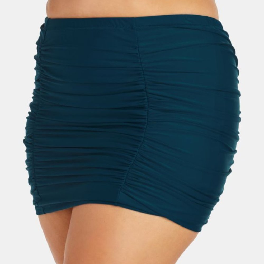 Raisins Curve Women's Bikini Bottoms NAVY - Navy Costa Skirted Bikini Bottoms